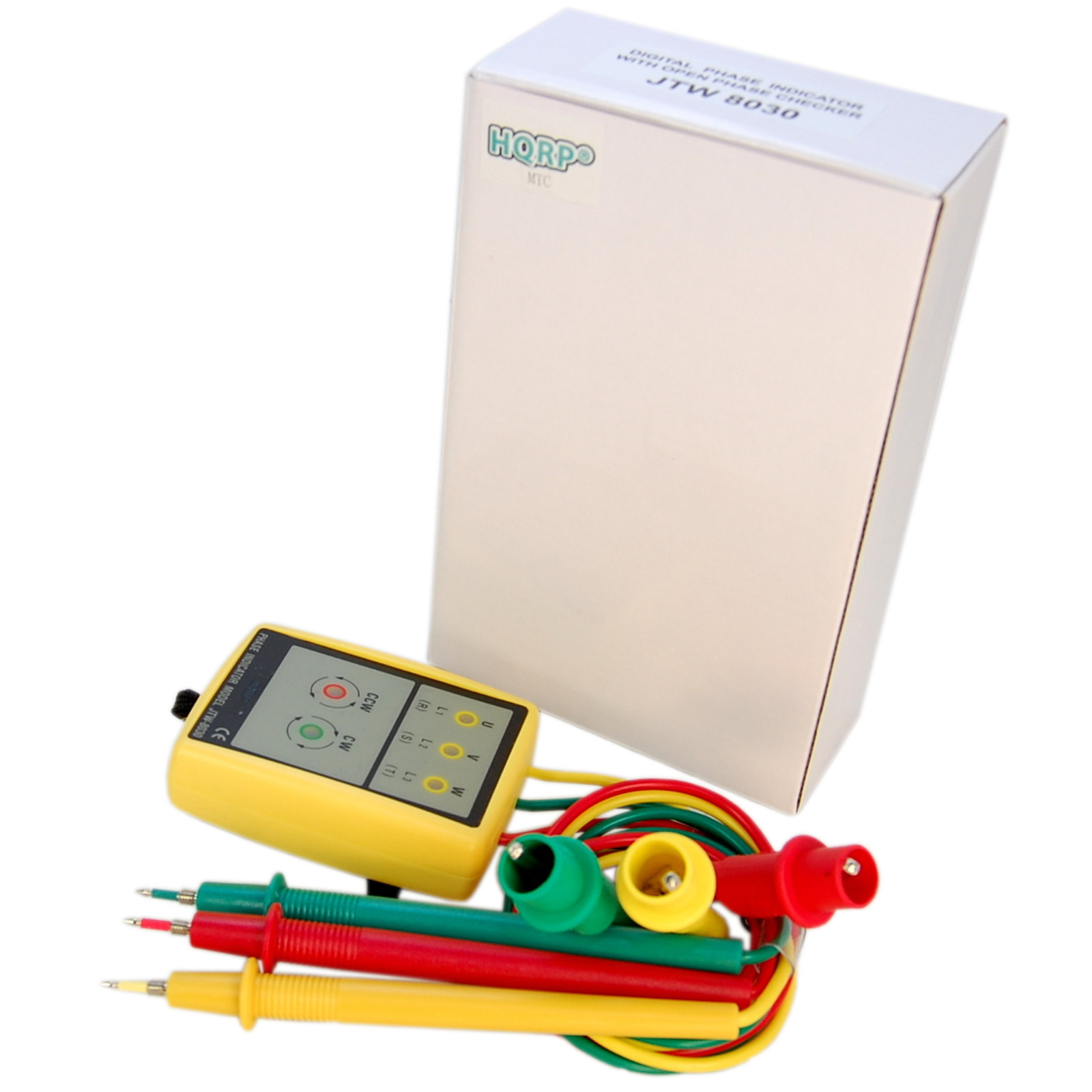 3 Phase Sequence Rotation Tester With LED And Buzzer Indicator Detector Checker
