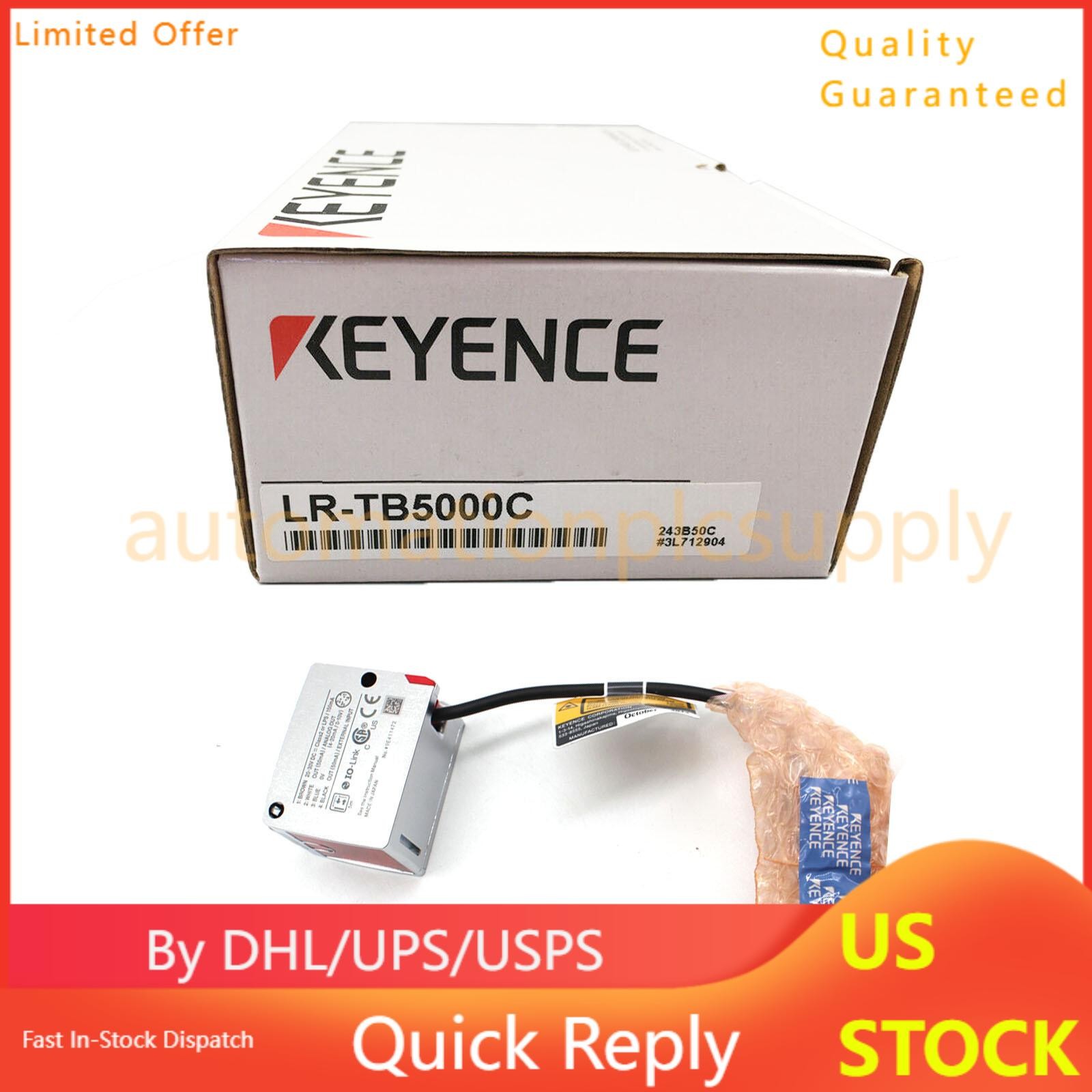 1PC New In Box KEYENCE LR-TB5000C Laser Sensor Switch US Free TAX