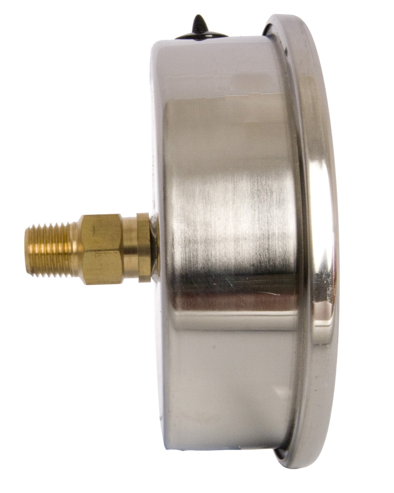 4″ Oil Filled Pressure Gauge, SS Case, 1/4″ NPT, Center Back Mount, 0-5,000PSI