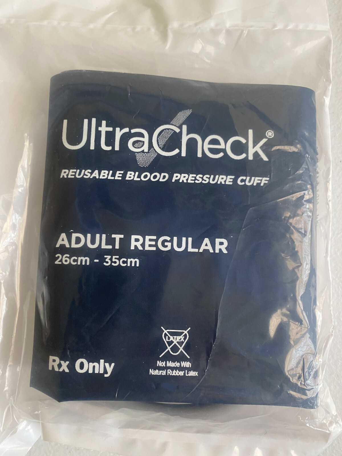 ULTRACHECK NYLON REUSABLE BP CUFF ADULT REGULAR 26CM – 35CM SINGLE TUBE