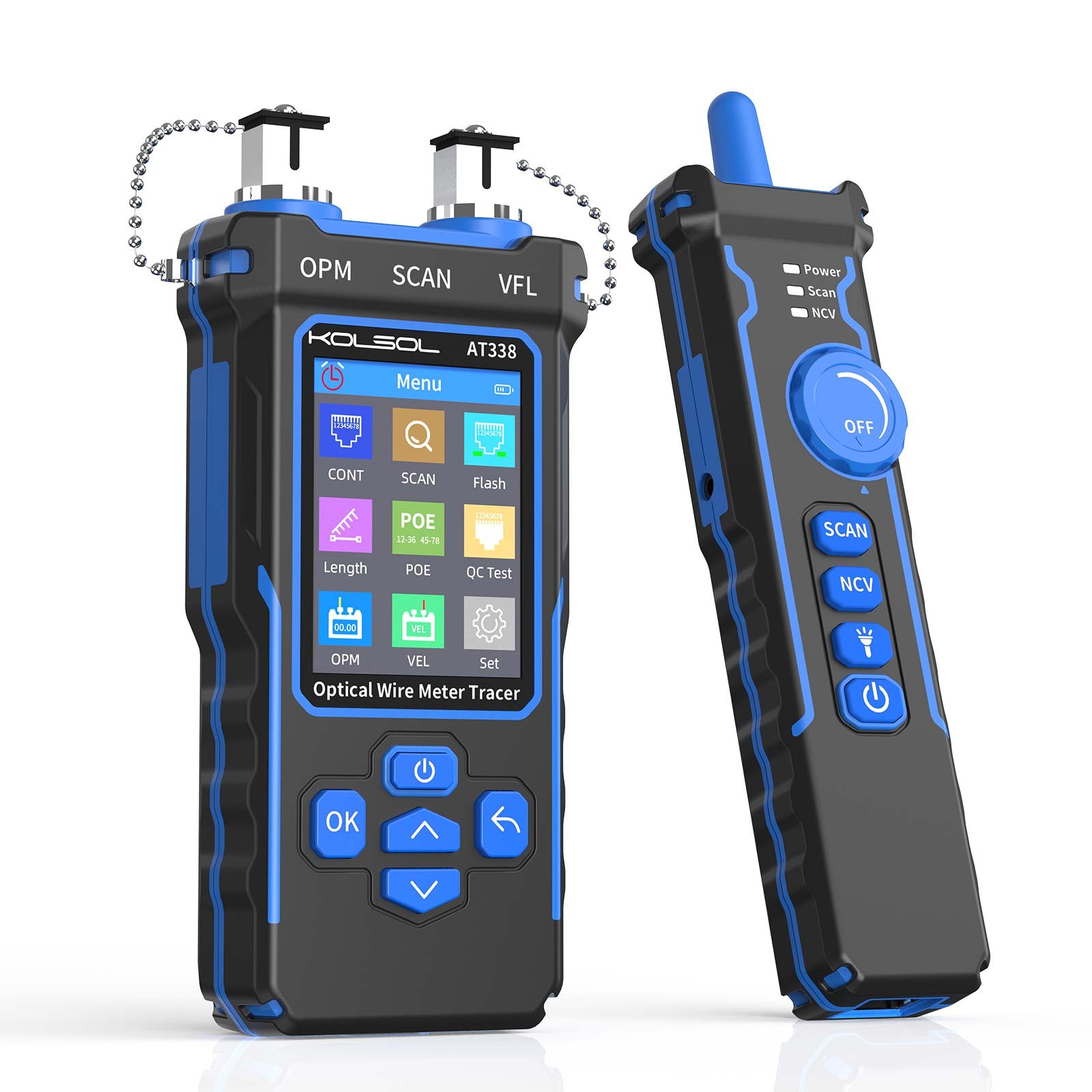 NF-8508 Network Cable Tester LAN Optical Wire Meter Power Meter Tester CAT6/CAT6