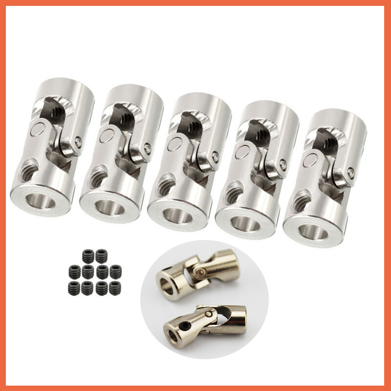 Universal Flexible Shaft Coupling Coupler Motor U Joint Connector Metal RC Boat