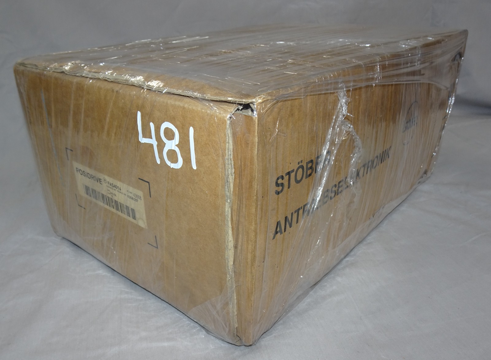 *PRISTINE* FAS4014 POSIDRIVE 0.75KW 1HP 400/480VAC IP20 W/ PRINTED MANUAL (481)