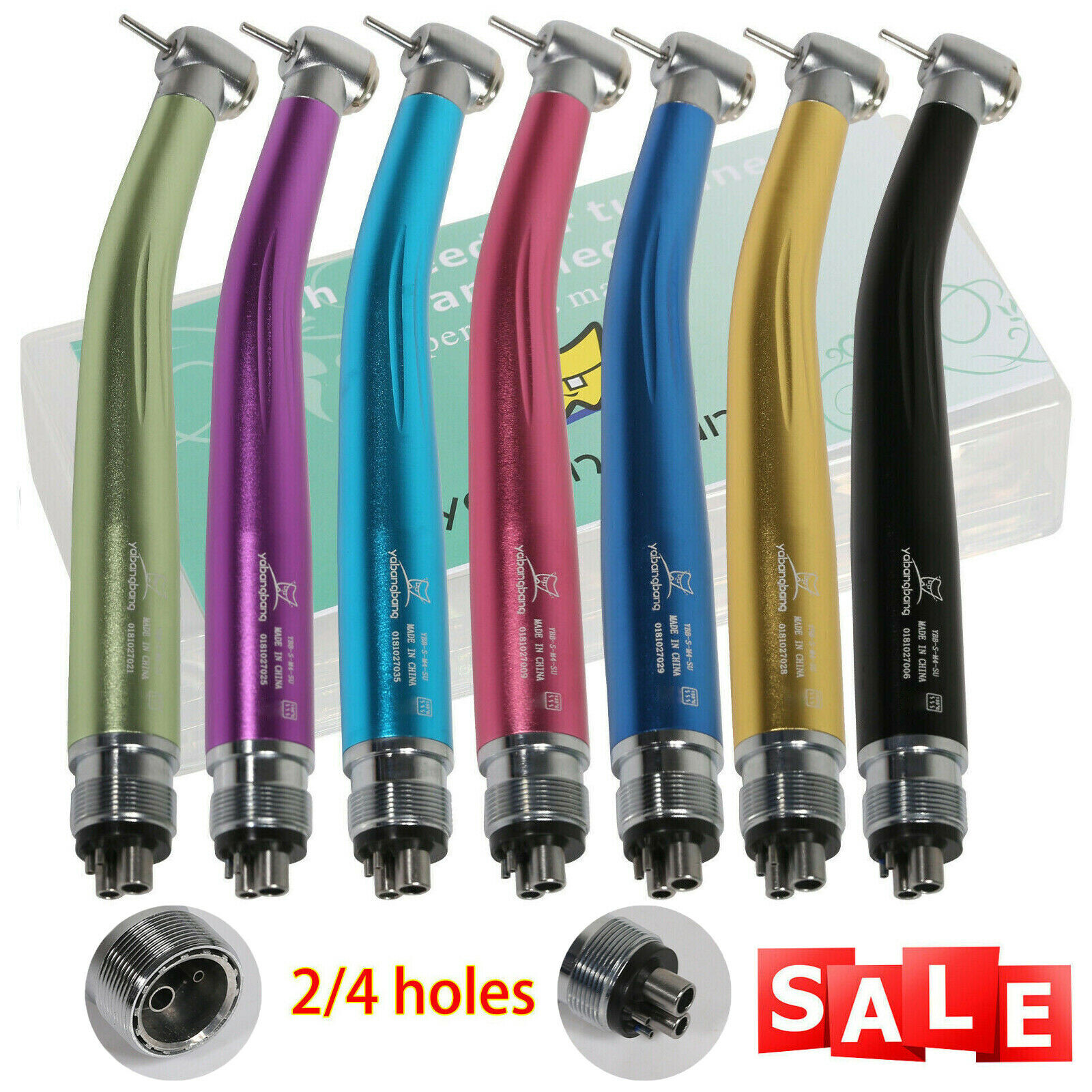 NSK Style Turbina de 2/4 orificios con pieza mano de alta velocidad Dental USA
