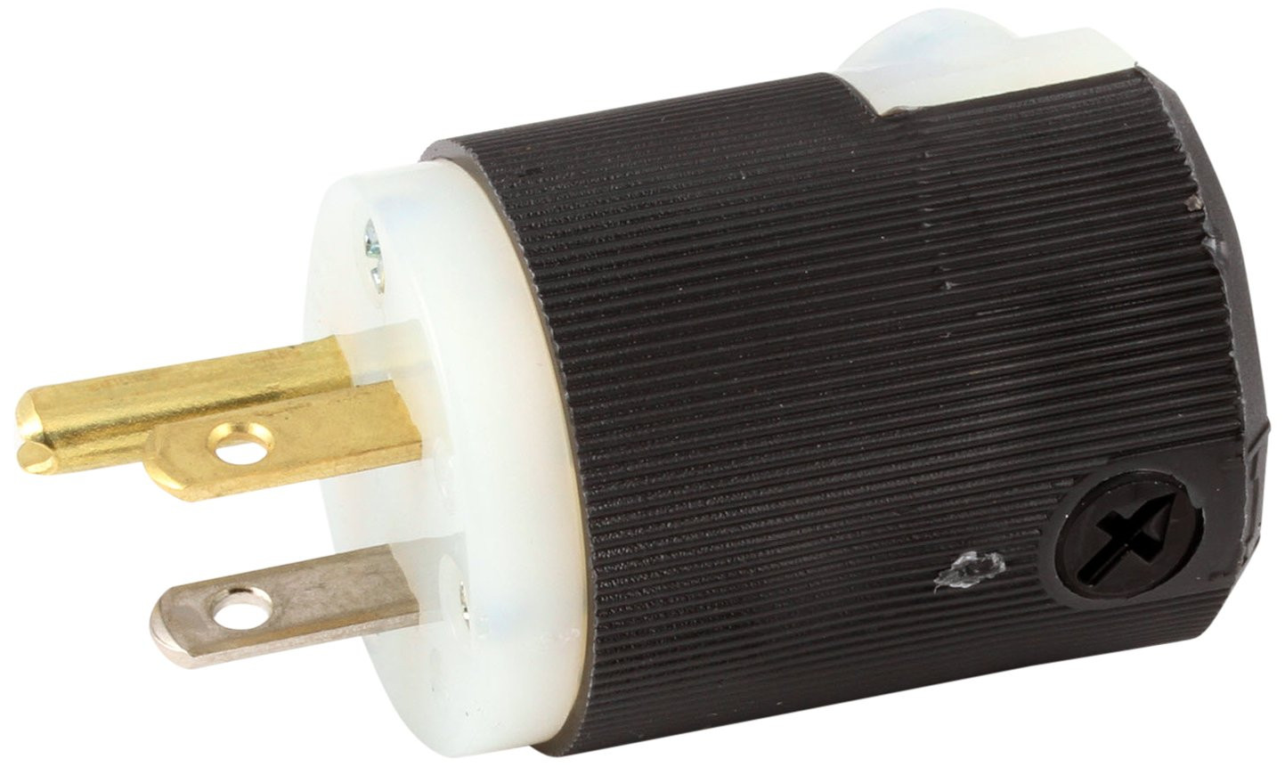 Lighting 5266C Straight Plug, 15A