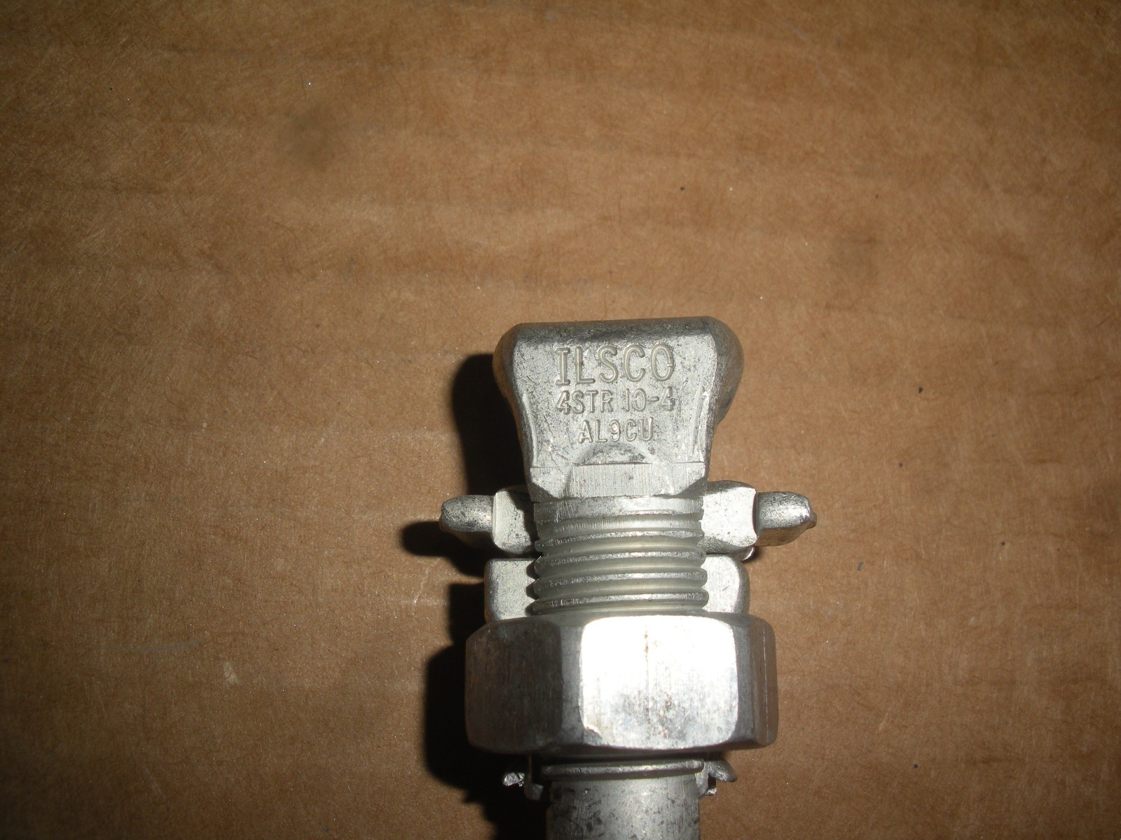 Ilsco AK4 aluminum split bolt connector 4/4 lot of 10pcs CU/AL 8 lots available