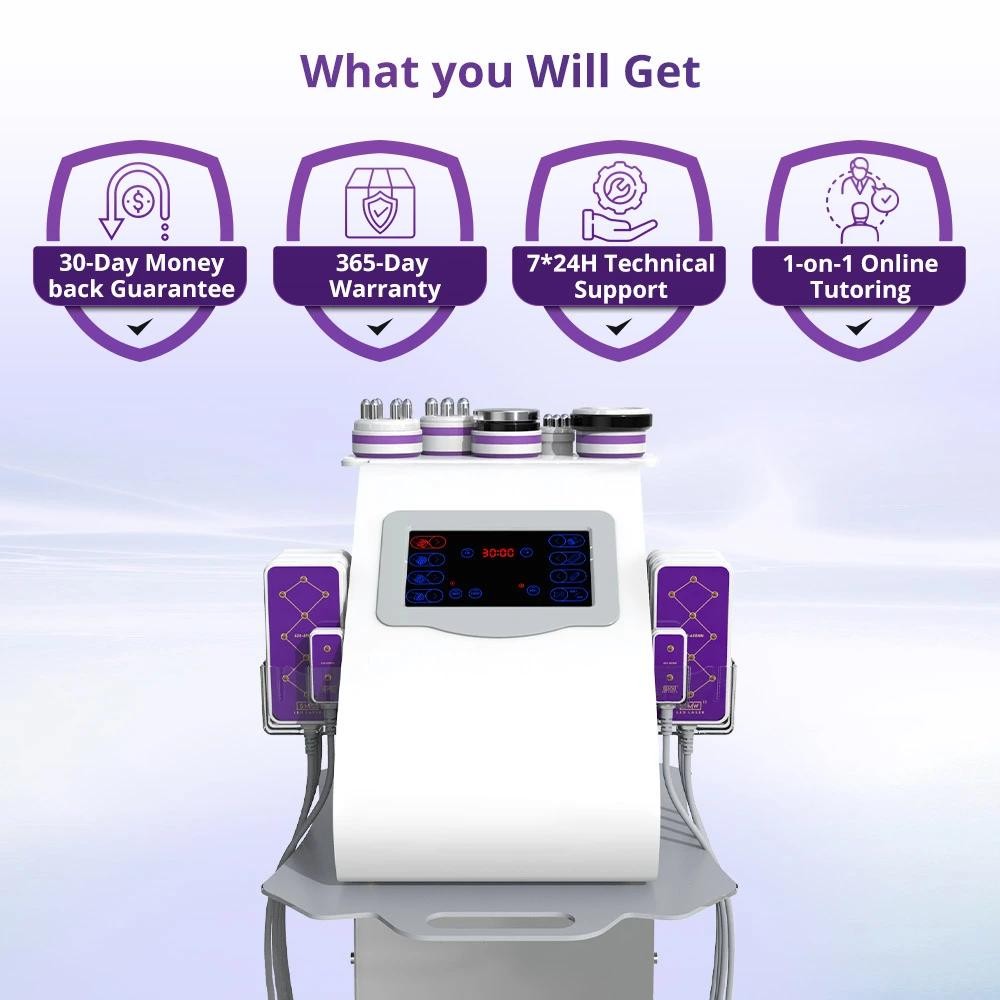 6 Attachments Beauty Machine for Improve Sagging Skin & Targeted Body Zones
