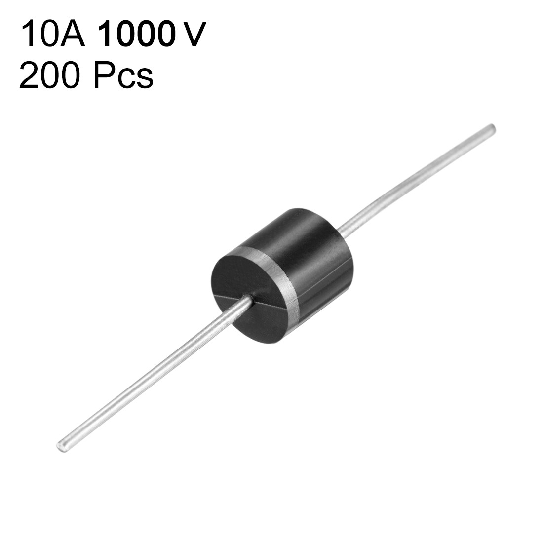 Rectifier Diode 10A 1000V Electronic Silicon Diodes 200pcs for 10A10