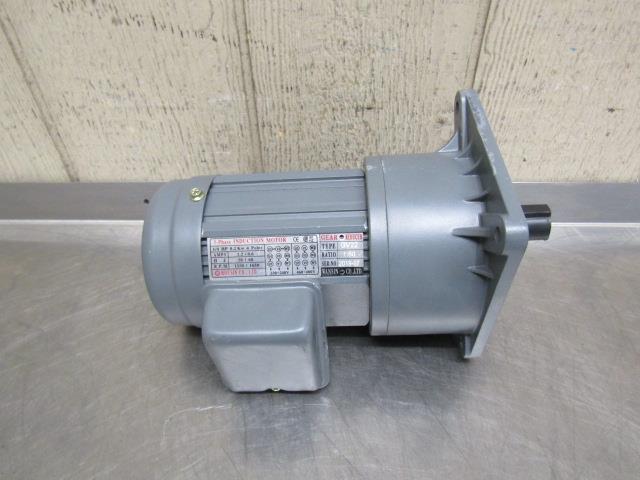 Housin Wansin GV22 Electric Motor Gearmotor 1/4 HP 60:1 Ratio 27.5 RPM