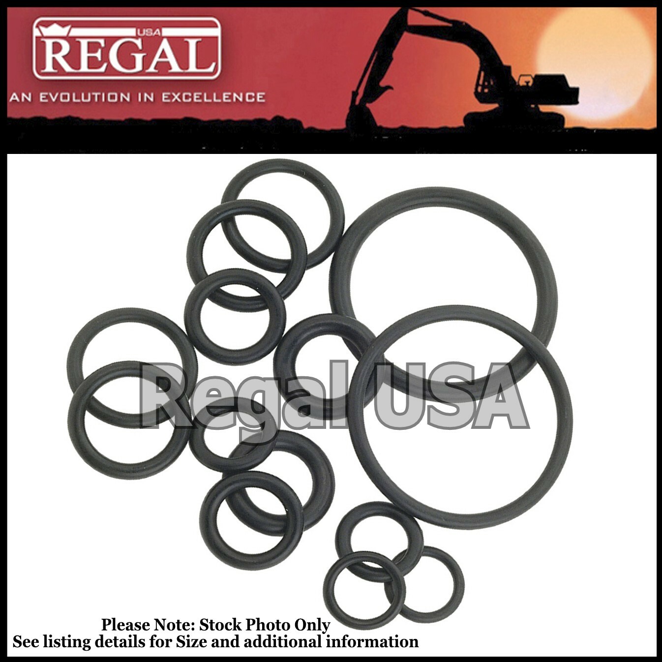 6V5048 Seal O-Ring (2 pieces) (X) (CS=1.83mm, ID=8.92mm)