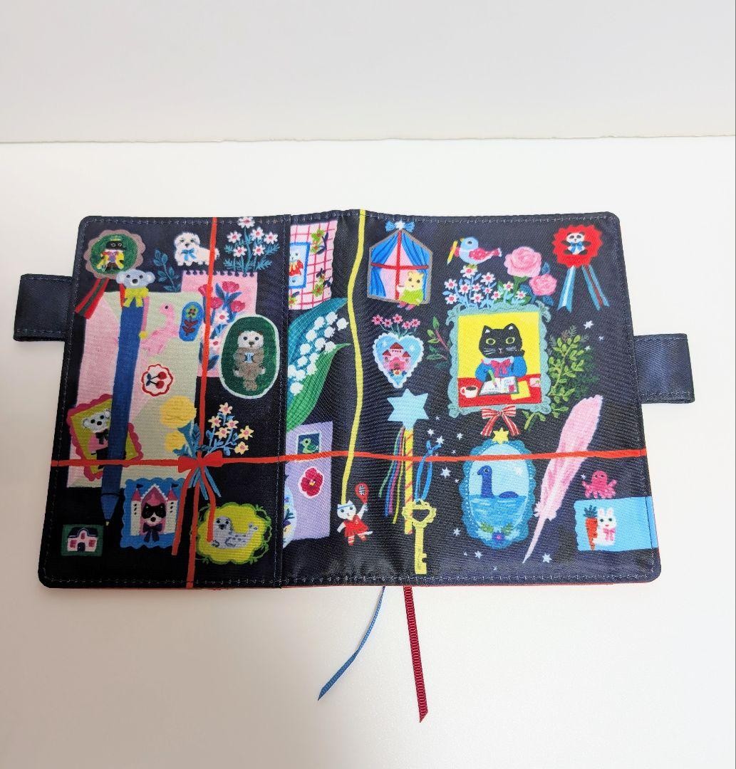 Hobonichi Techo Cover Yumi Kitagishi Cat Underlay Set of 4 multicolor Size A5 A6