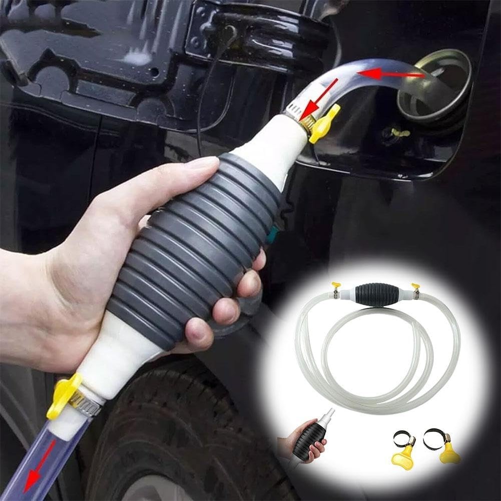 Siphon Pump For Gasoline Motor Oil Fuel Gasoline Diesel, Fish Tank