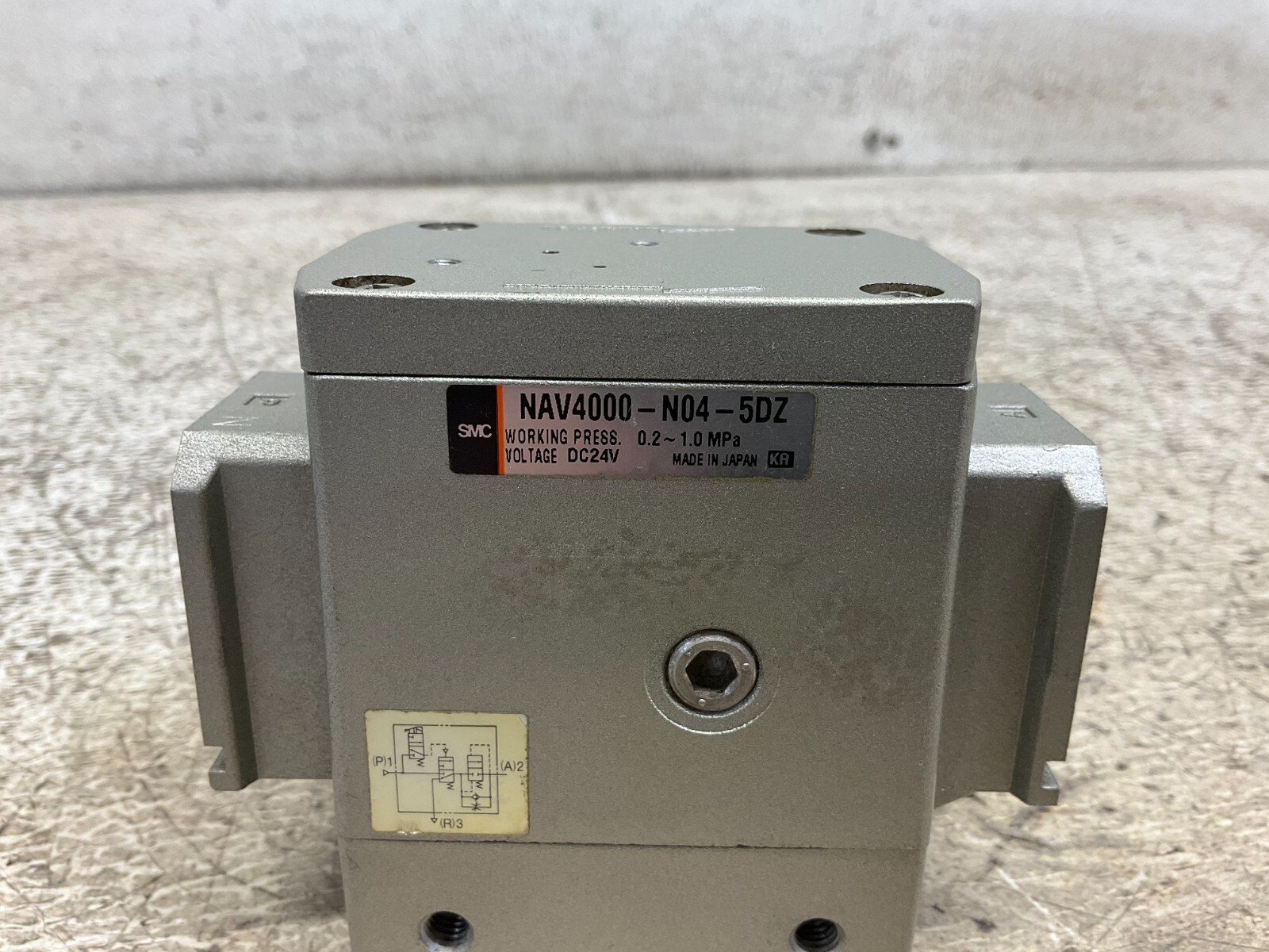 SMC NAV4000-N04-5DZ Soft Start Valve 24 VDC NAV4000N045DZ