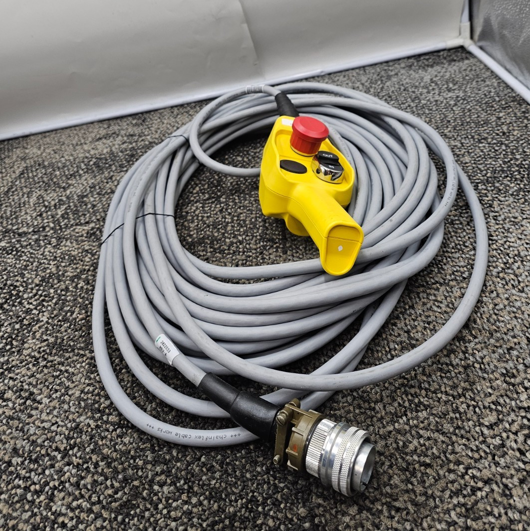 2022553 150FT Pendant Station Belt Pull-Start Yellow Control Switch Gray