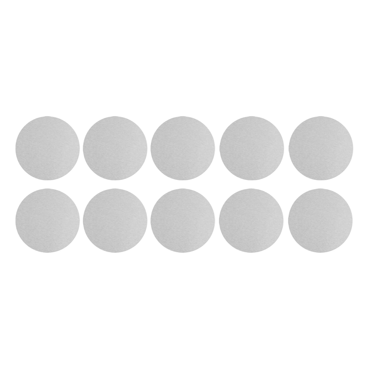 10Pcs Aluminum Disc, Diameter 1.18″ (30Mm) Thickness 0.04″(1Mm) round Aluminum P