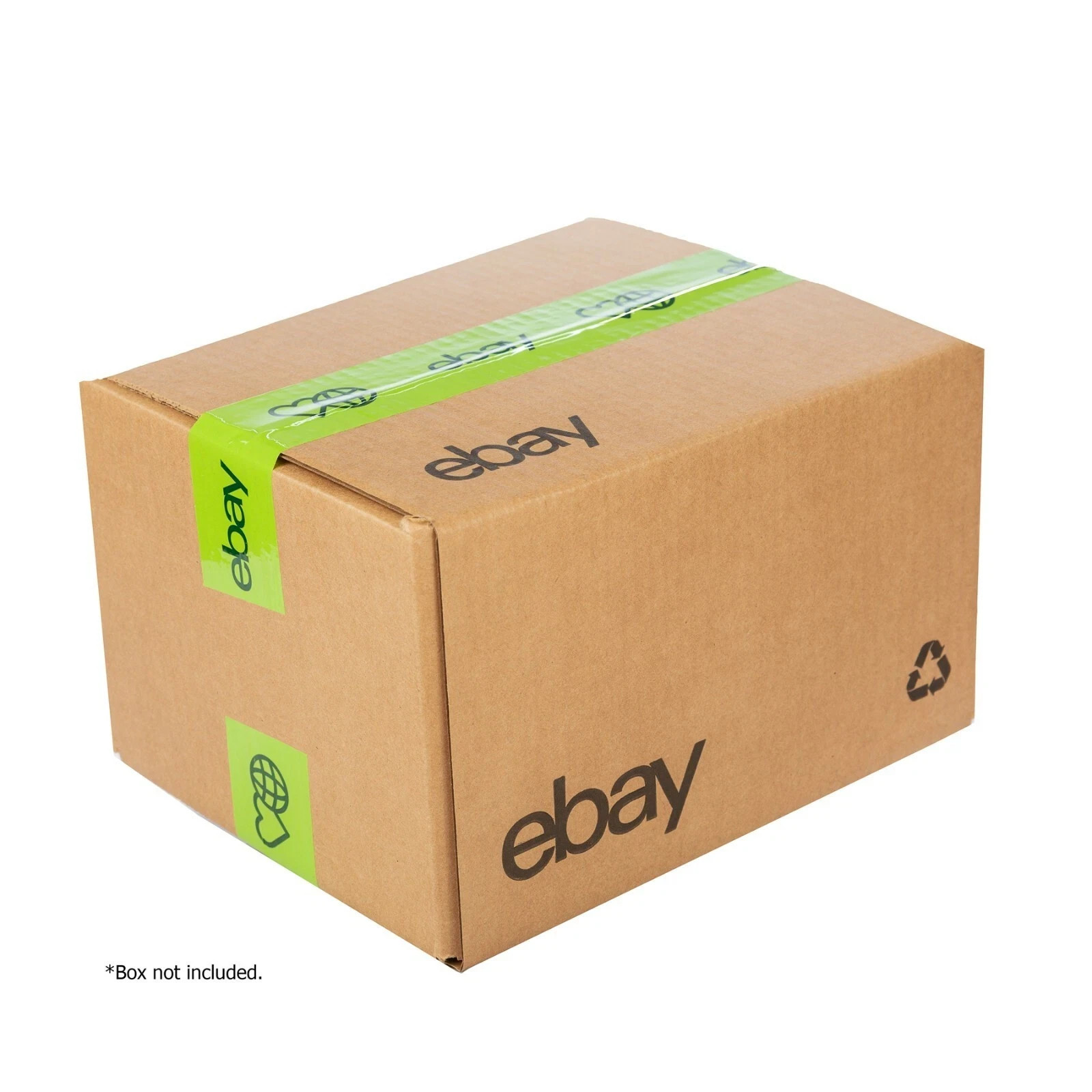 12 ROLLS – eBay Packaging Tape – Red, Blue, Green, and Yellow, 75 Yards Per Roll