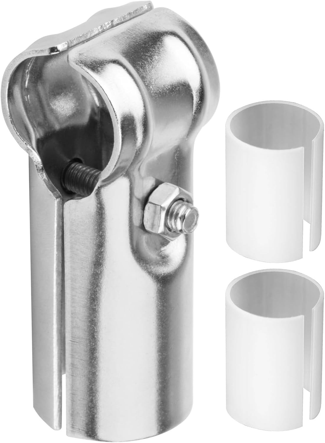 10 Sets T Pipe Connector, Fits 3/4″ EMT Conduit with PE Adapter Shims | Tee Clam