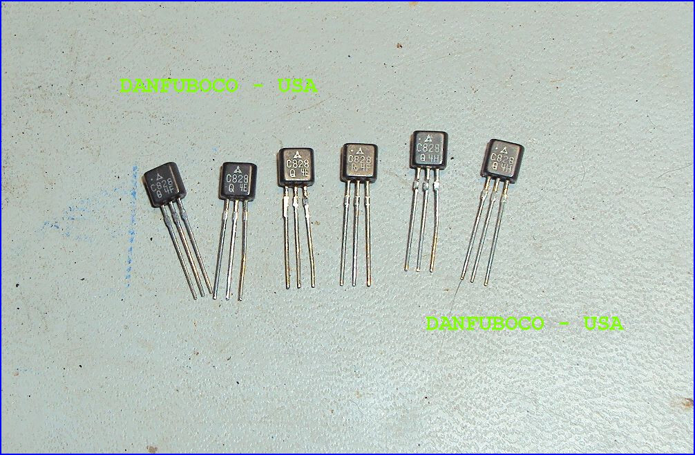 Matsushita 2SC828 Q from NPN Transistor you get 10 with Data FUZZ Music Stuff