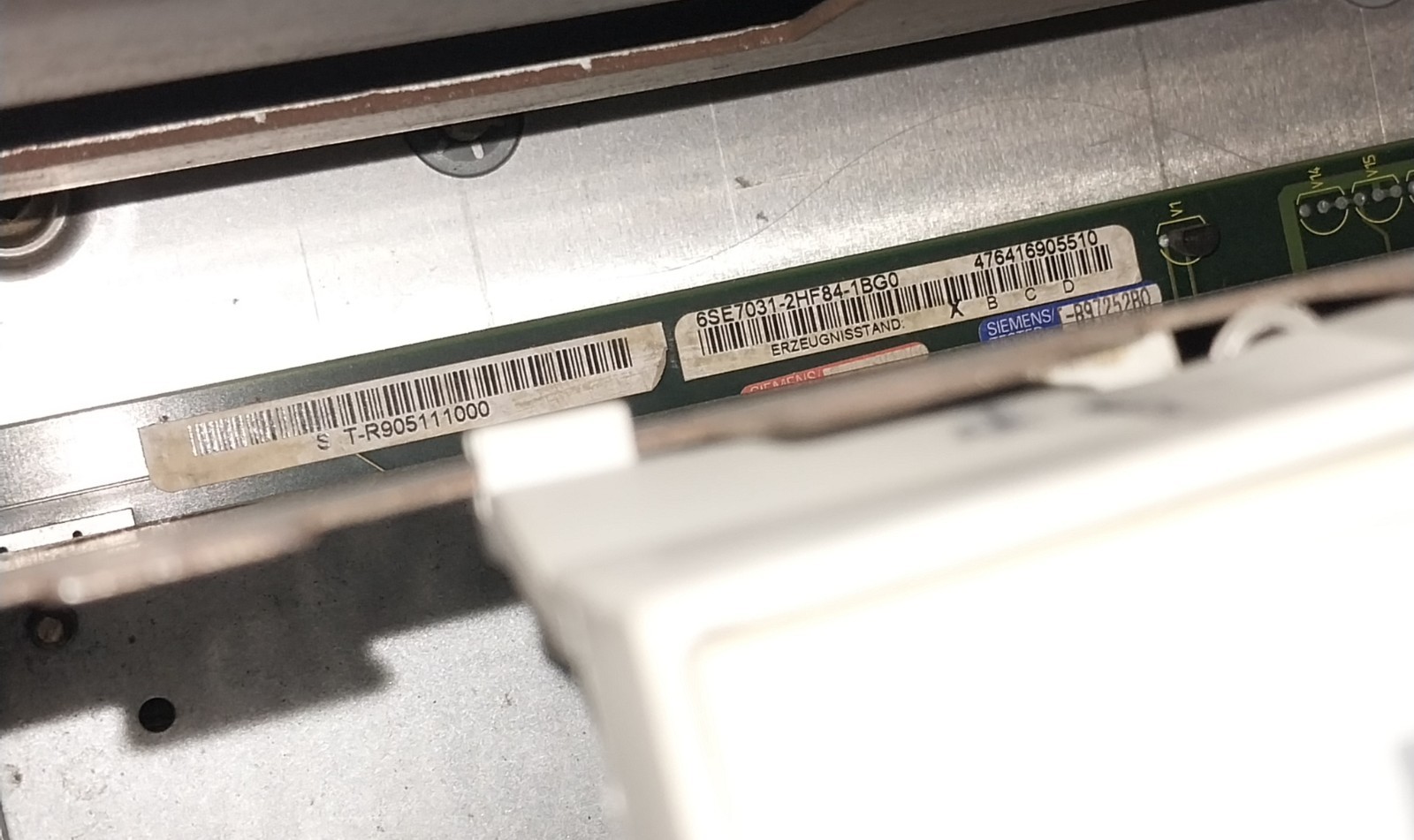 SIEMENS 6SE7031-0TE60-Z Simovert VC DC Inverter DC510-650V 110.0A 6SY7000-0AD74