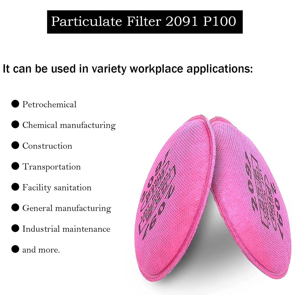 P100 Particulate Welding Painting Dust Construction Half Face Respirator Mask US