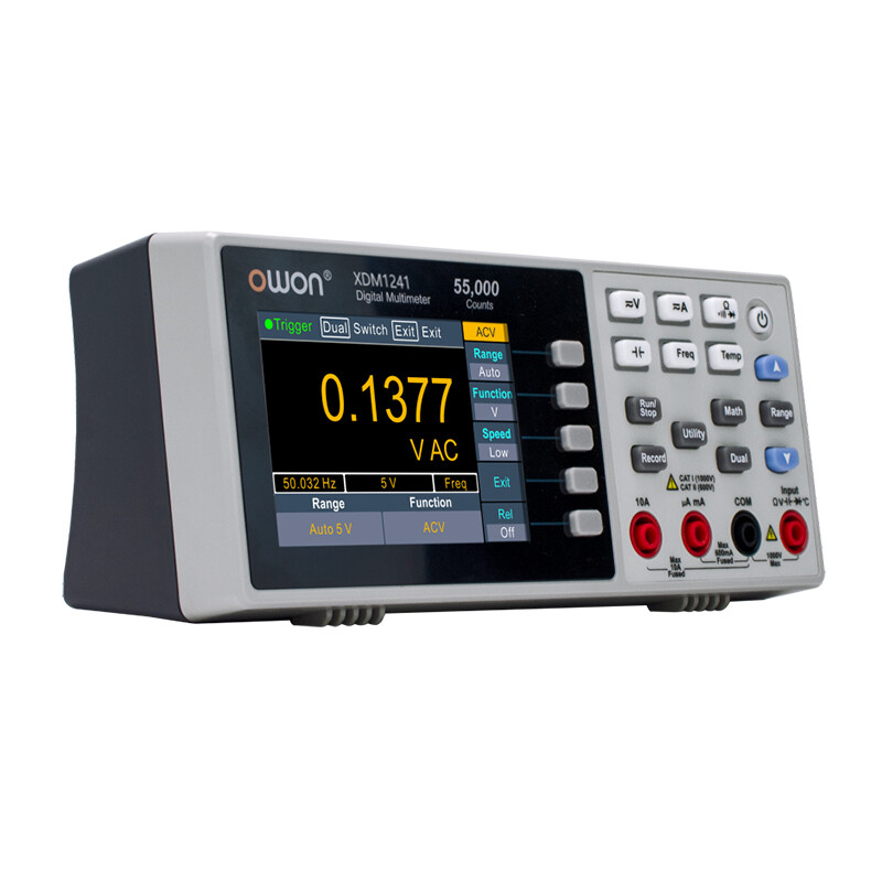 OWON 4 1/2 Digits XDM1241 Bench-type Digital Multimeter True RMS 55000 Counts