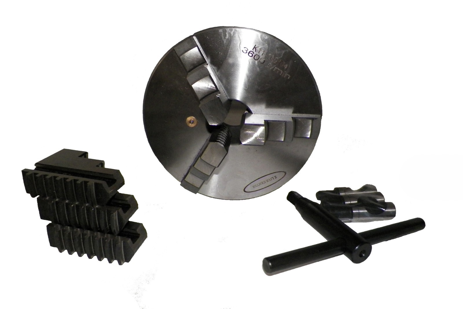 6″ ( 6 inch) 3 Jaw Self Centering Lathe Chuck Direct Mount D1-4 PrimeSemi-Steel