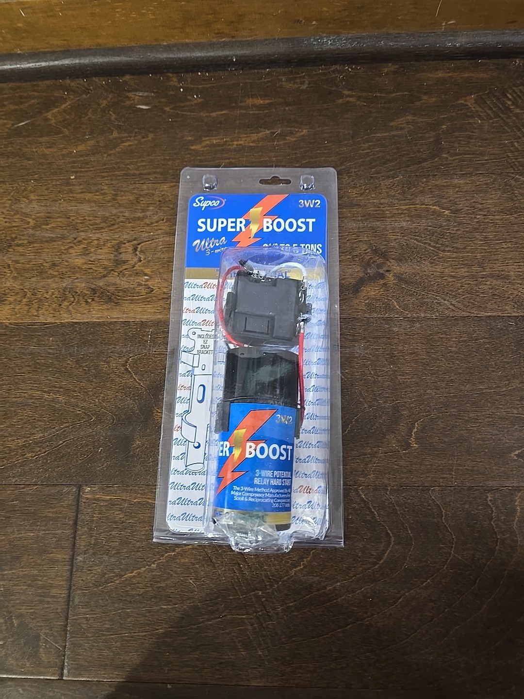 Supco 3W2 Hard Start Kit, Potential Relay, Start Capacitor, 208 To 240, Single,