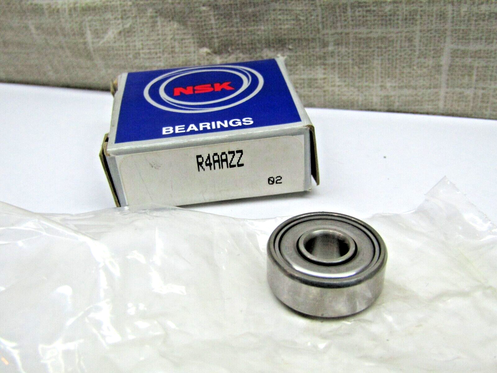 NSK R4AAZZ 1/4″ X 3/4″ X 9/32″ Shielded Bearing