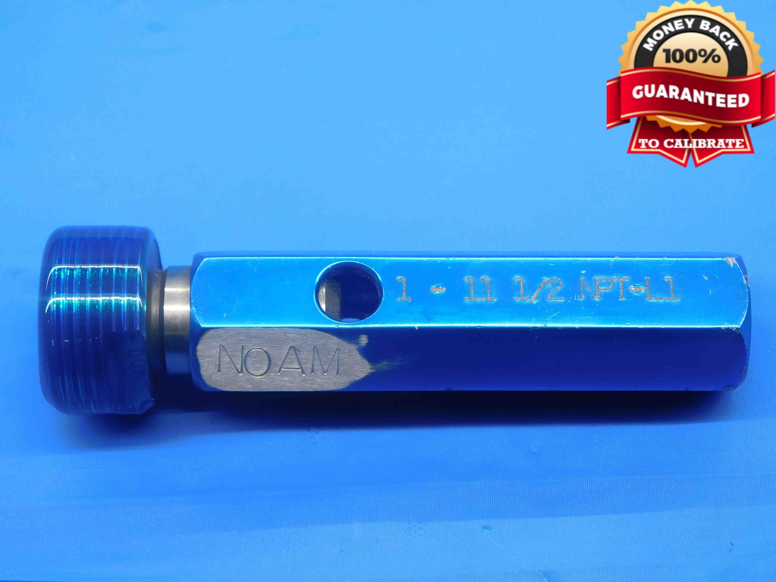 1″ 11 1/2 NPT L1 PIPE THREAD PLUG GAGE 1.0 1.00 1.000 1.0000 N.P.T. NATIONAL