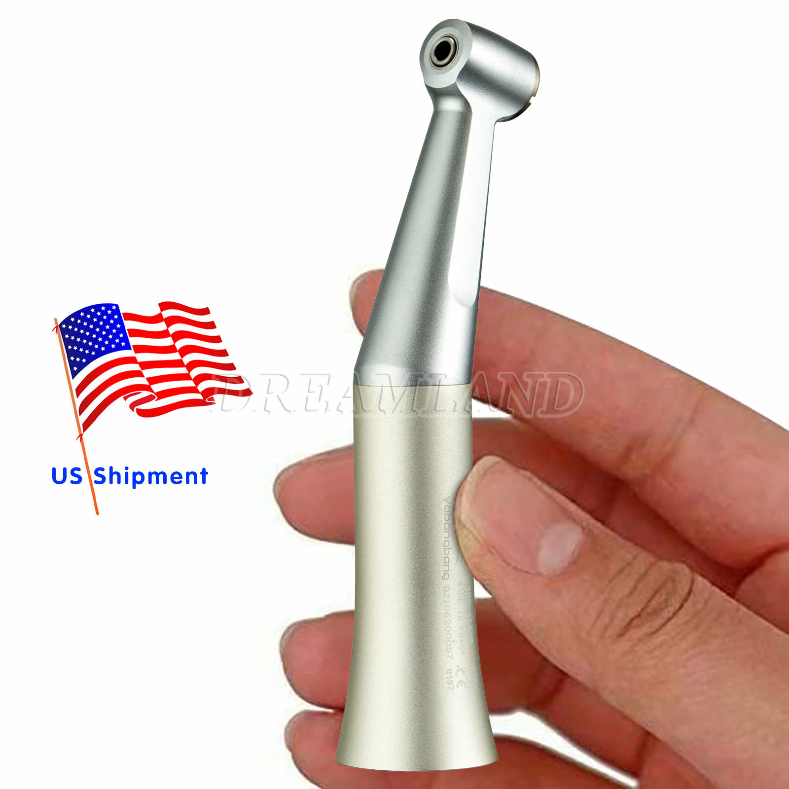 1X E-type Dental Contra Angle Handpiece Slow Low Speed Contrangle Fit NSK