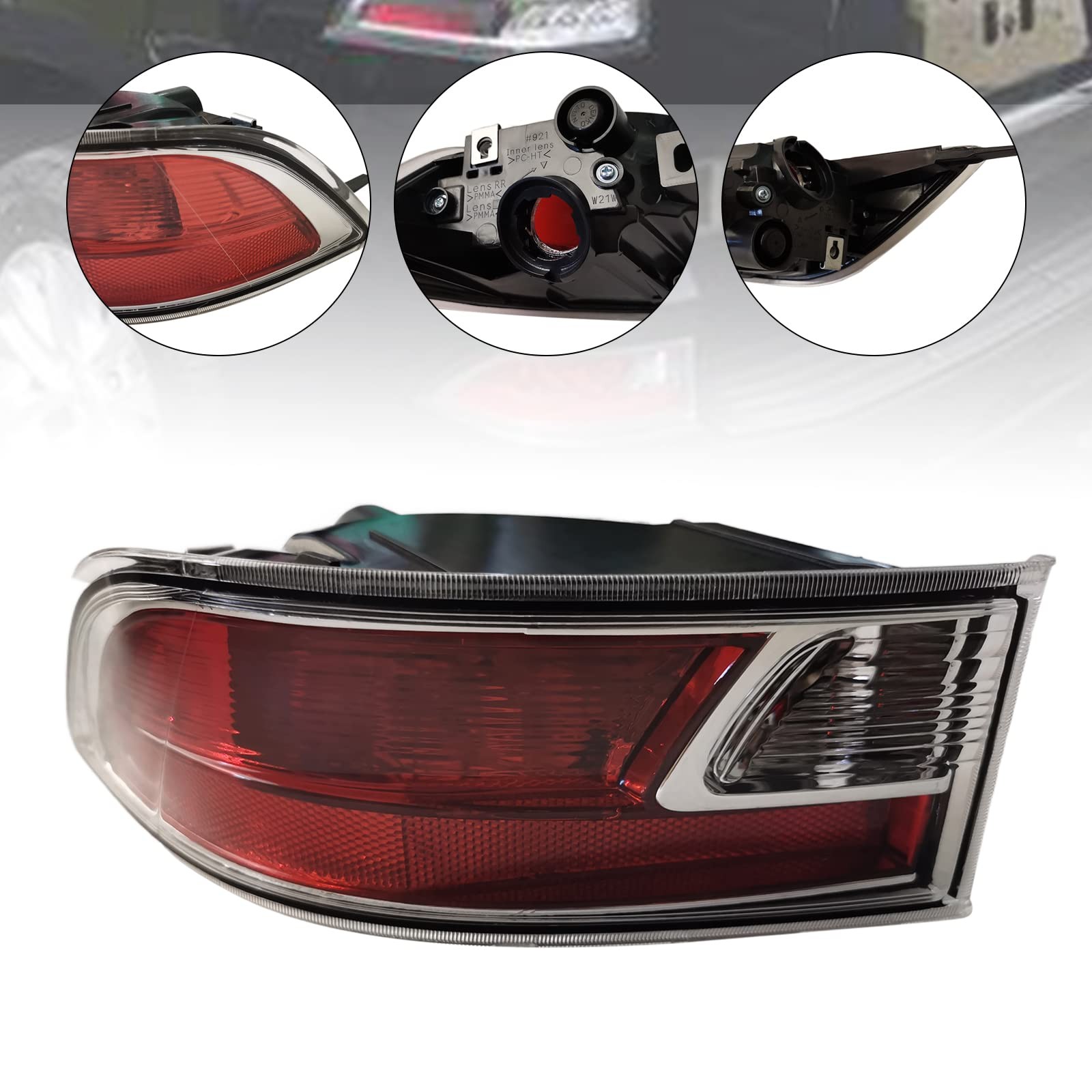 Halogen Tail Light Assembly 2014-2021 Lexus GX460 w/o Bulbs Left 8167160160