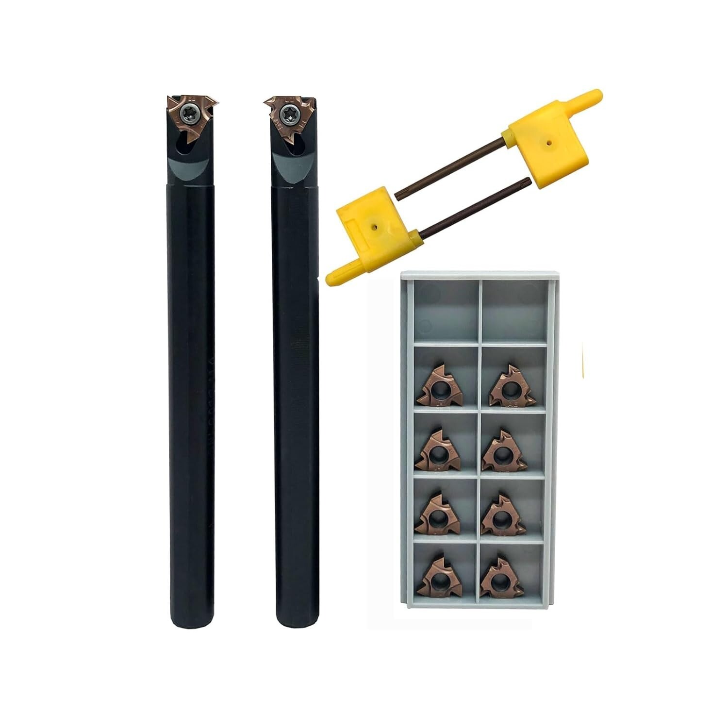SNR0013M16 Lathe Internal Threading Boring Bar Turning Tool Holder + 10PCS AG60