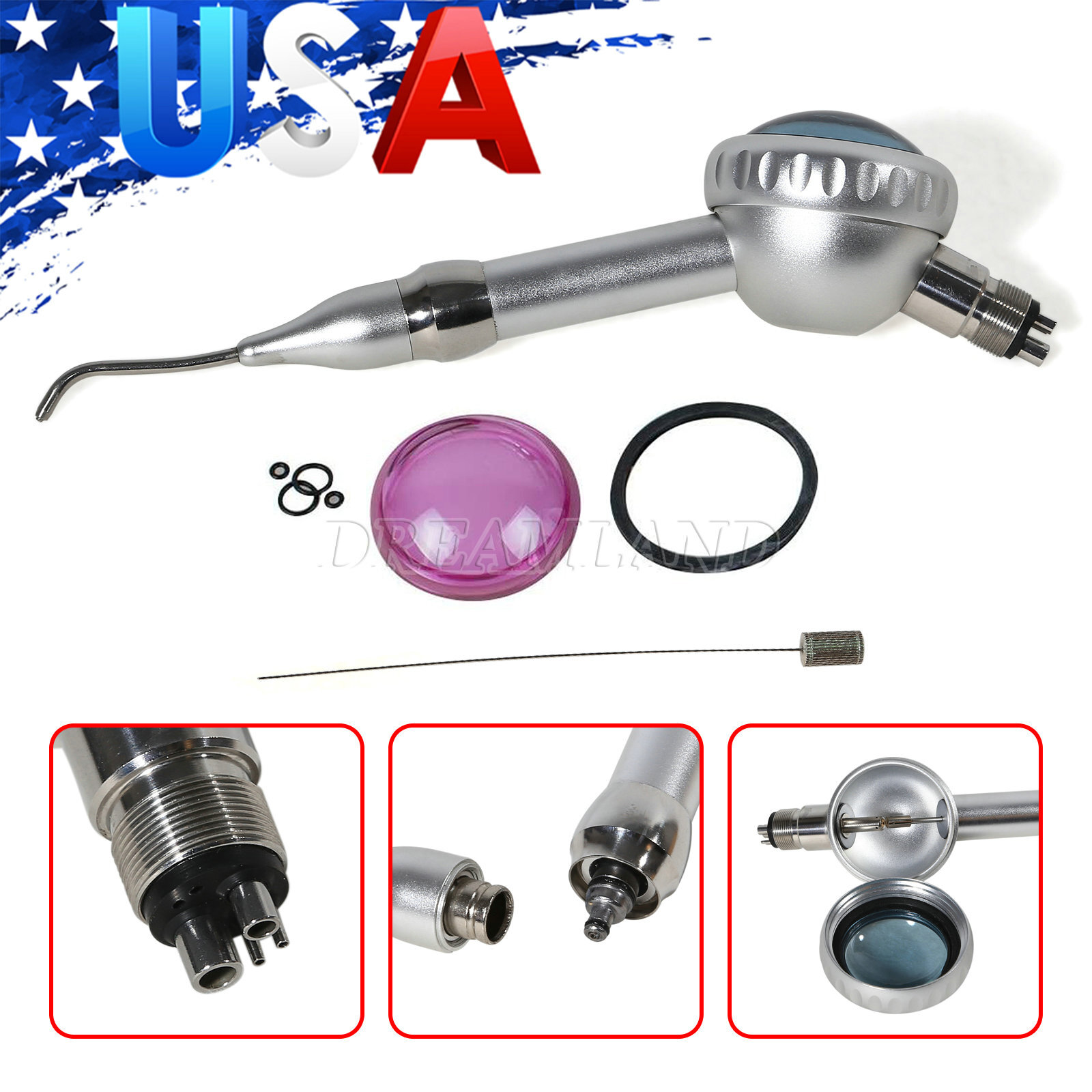 Dental Materials Air Prophy Sandblaster Use Sand Gun Air Polisher Odontologia 4H
