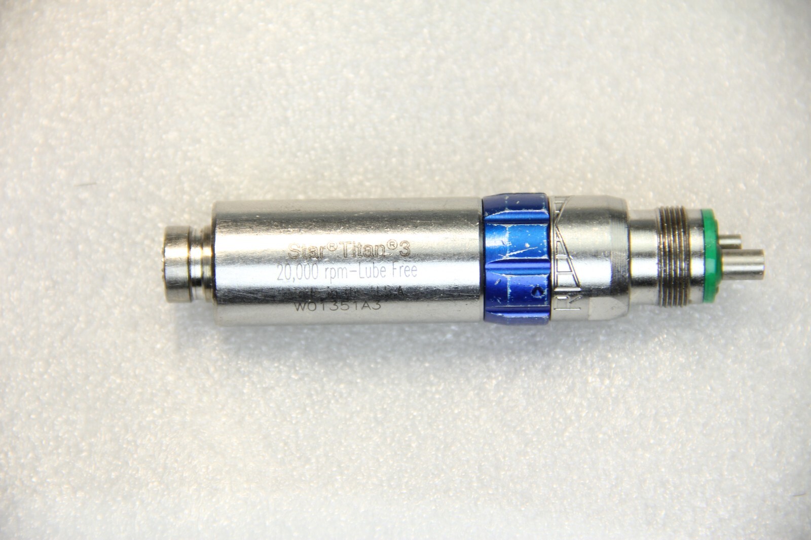 Star Dental Titan 3 20,000 rpm Lube Free Air Motor, Fix end