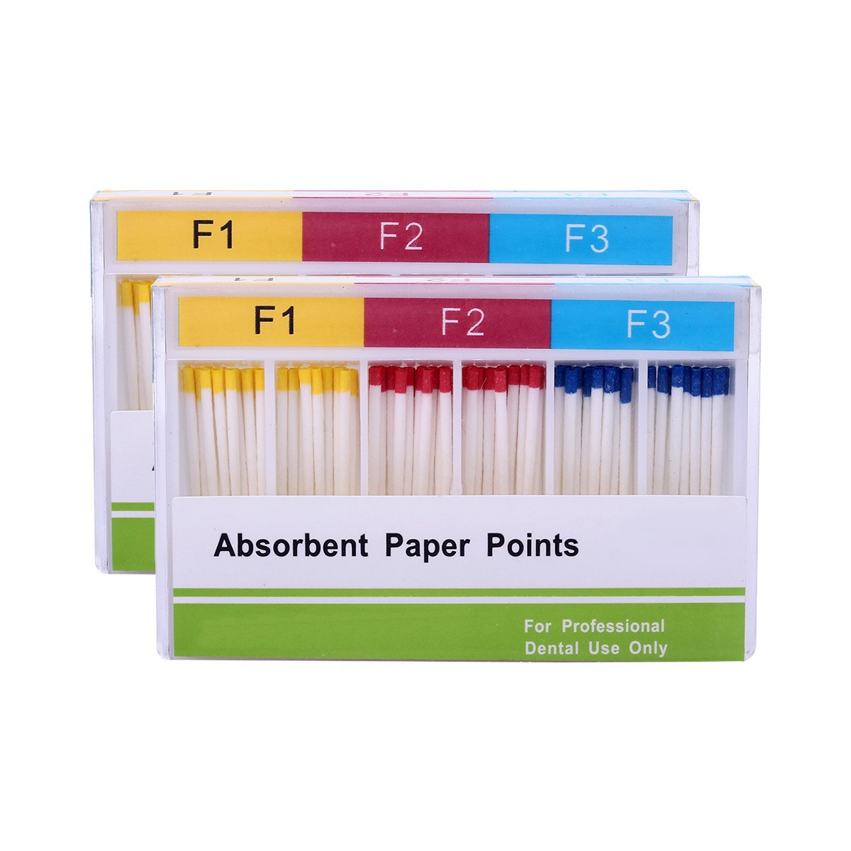 AZDENT Dental Root Endo Absorbent Paper Points PP 0.02/0.04 15#-40#/F1 F2 F3