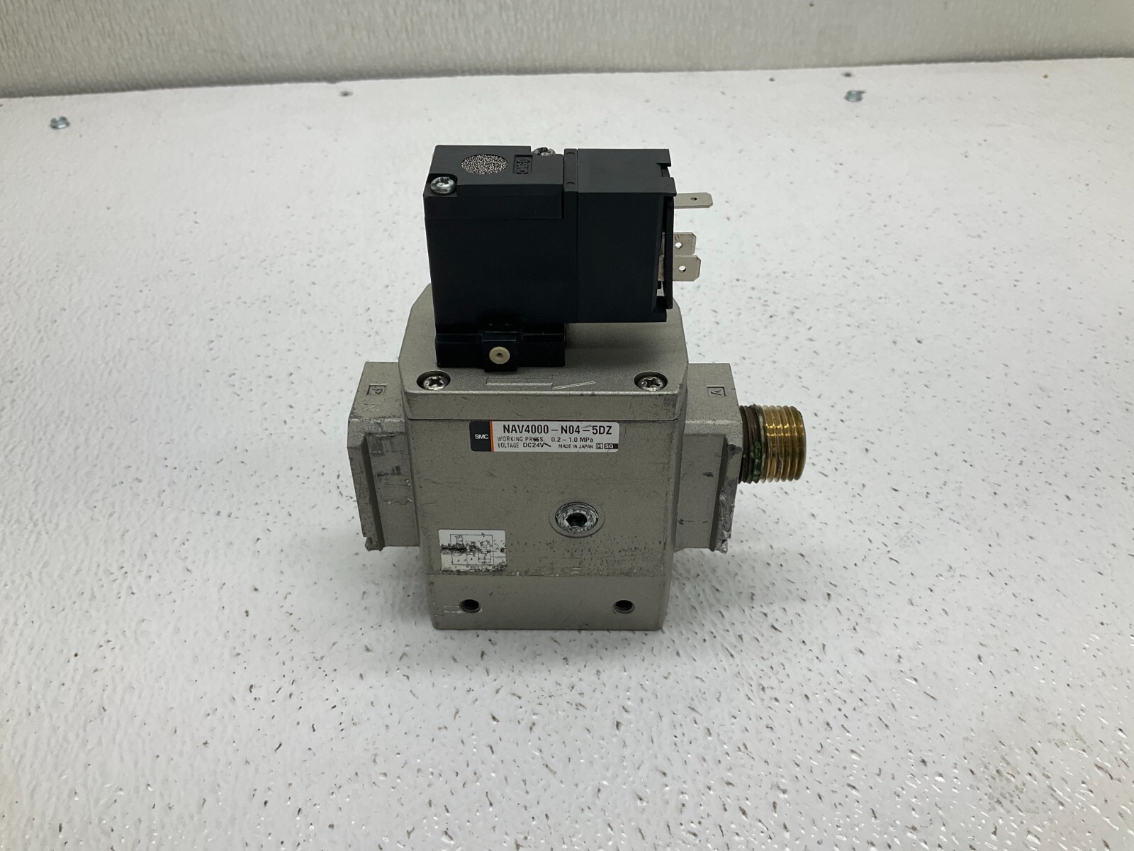 SMC NAV4000-N04-5DZ Soft Start Valve 24 VDC NAV4000N045DZ (TSC)