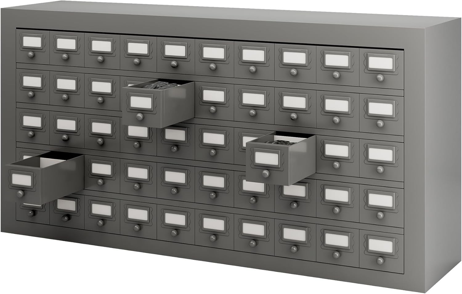 50 Drawers Metal Storage Drawer Cabinet Hardware Organization Storage Box