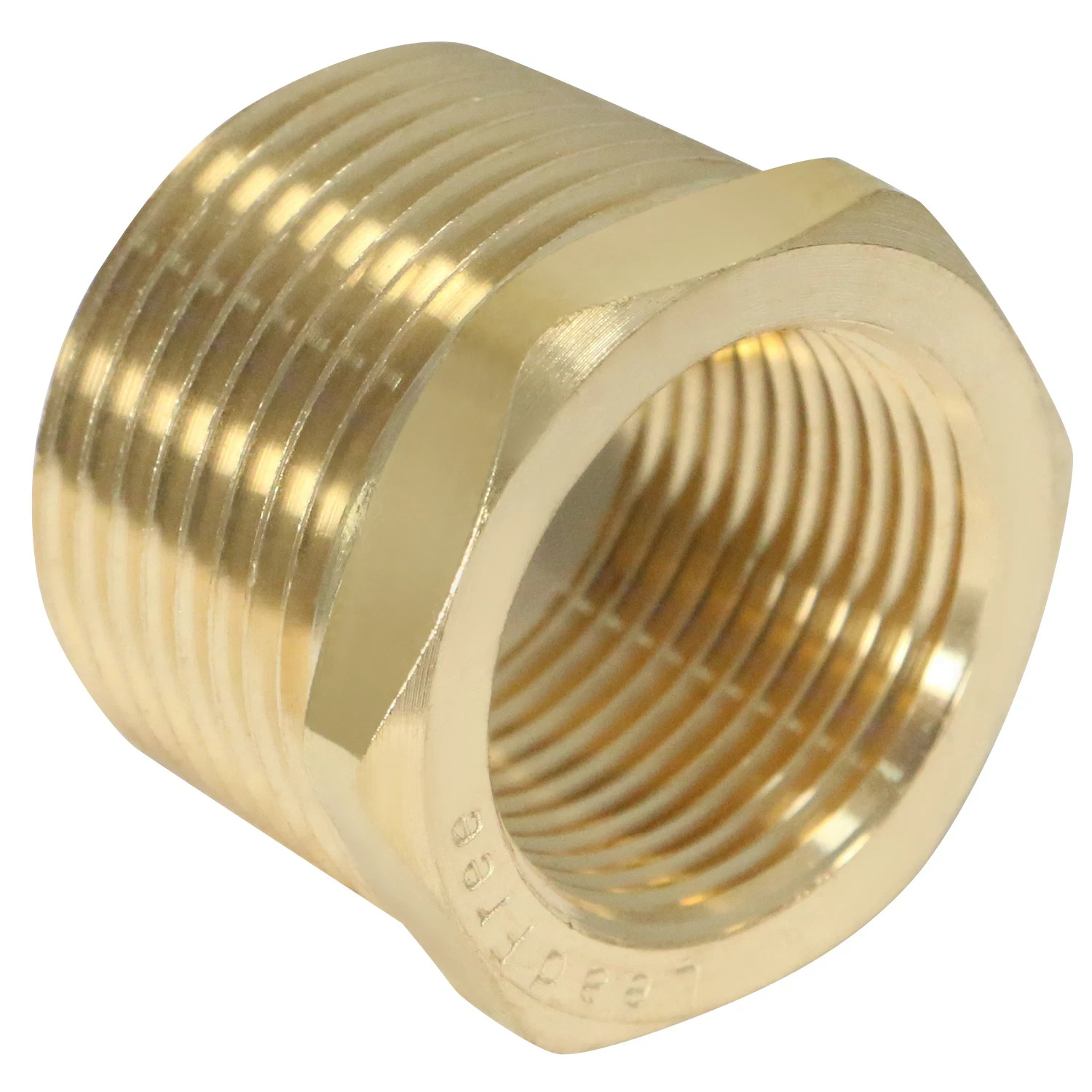 1 Pack 11/4″ Male X3/4″ Female NPT Pipe Thread Hex Reducer Bushing