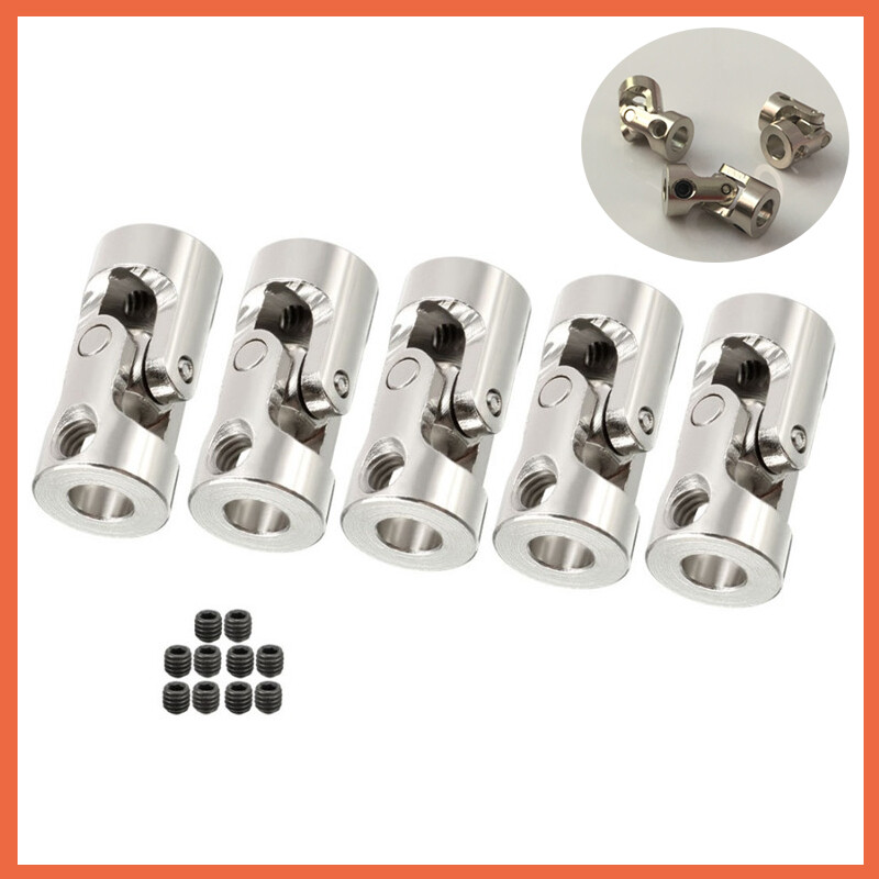 3/4/5/6/8mm Universal Joint Coupling Motor Shaft Coupler Connector Boat Car