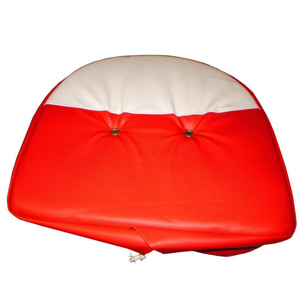 21″ Cushion Seat Cover Red & White Fits IH Fits FARMALL Universal Mower & Farm T