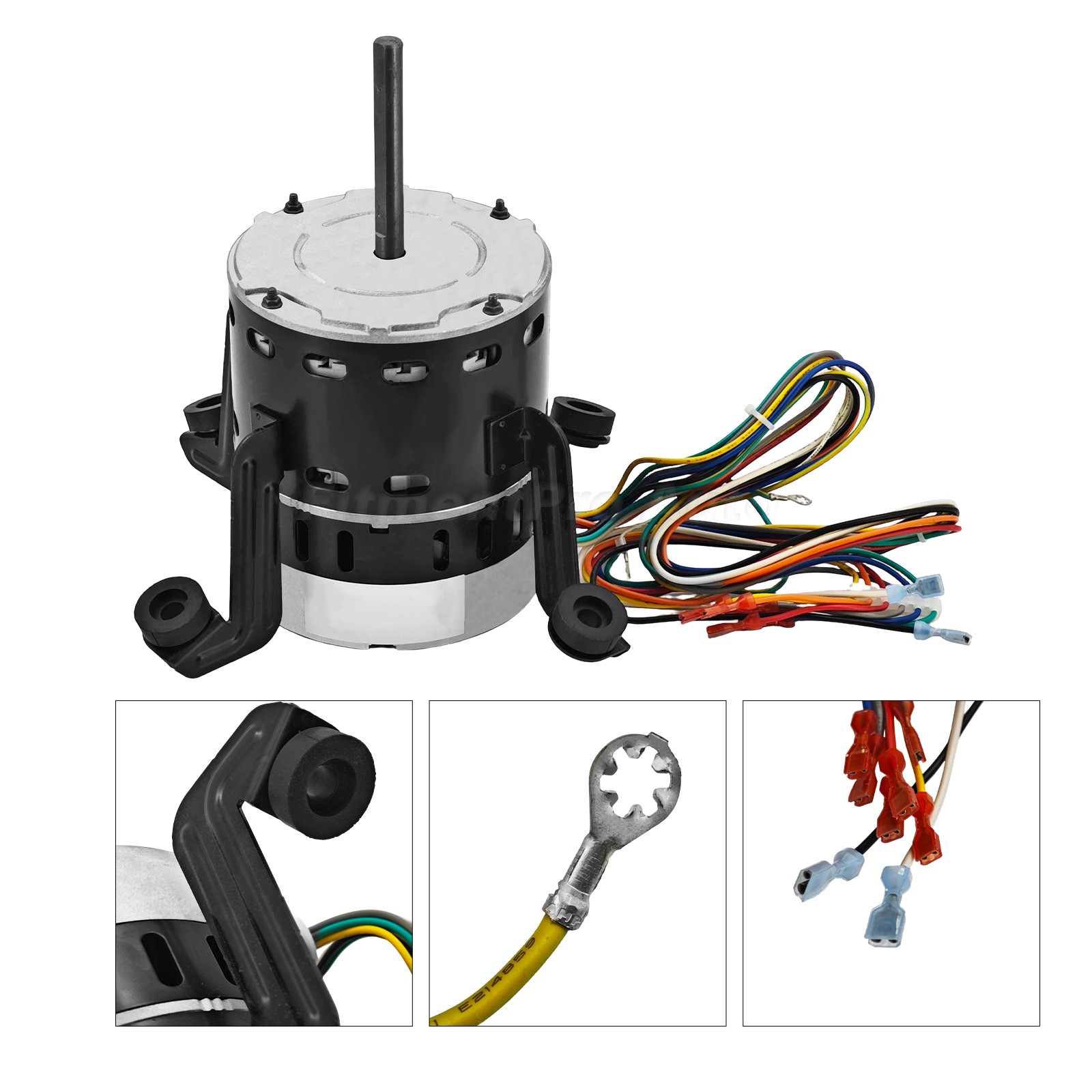 For Broad-Ocean HVAC Furnace Blower Motor 1050 RPM 3/4 HP 115-120V 1Ph 50/60Hz