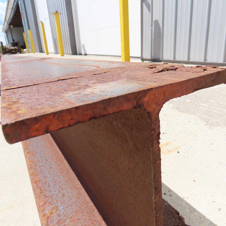 W8 x 28 Standard Steel I-Beam 0.3″ Web 20′ L x 6-1/2″ W 8″ H