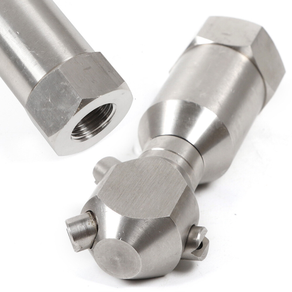Stainless Rotating Jet Spraying Washing Nozzle Tank Barrel Pipeline Clean 1/2”
