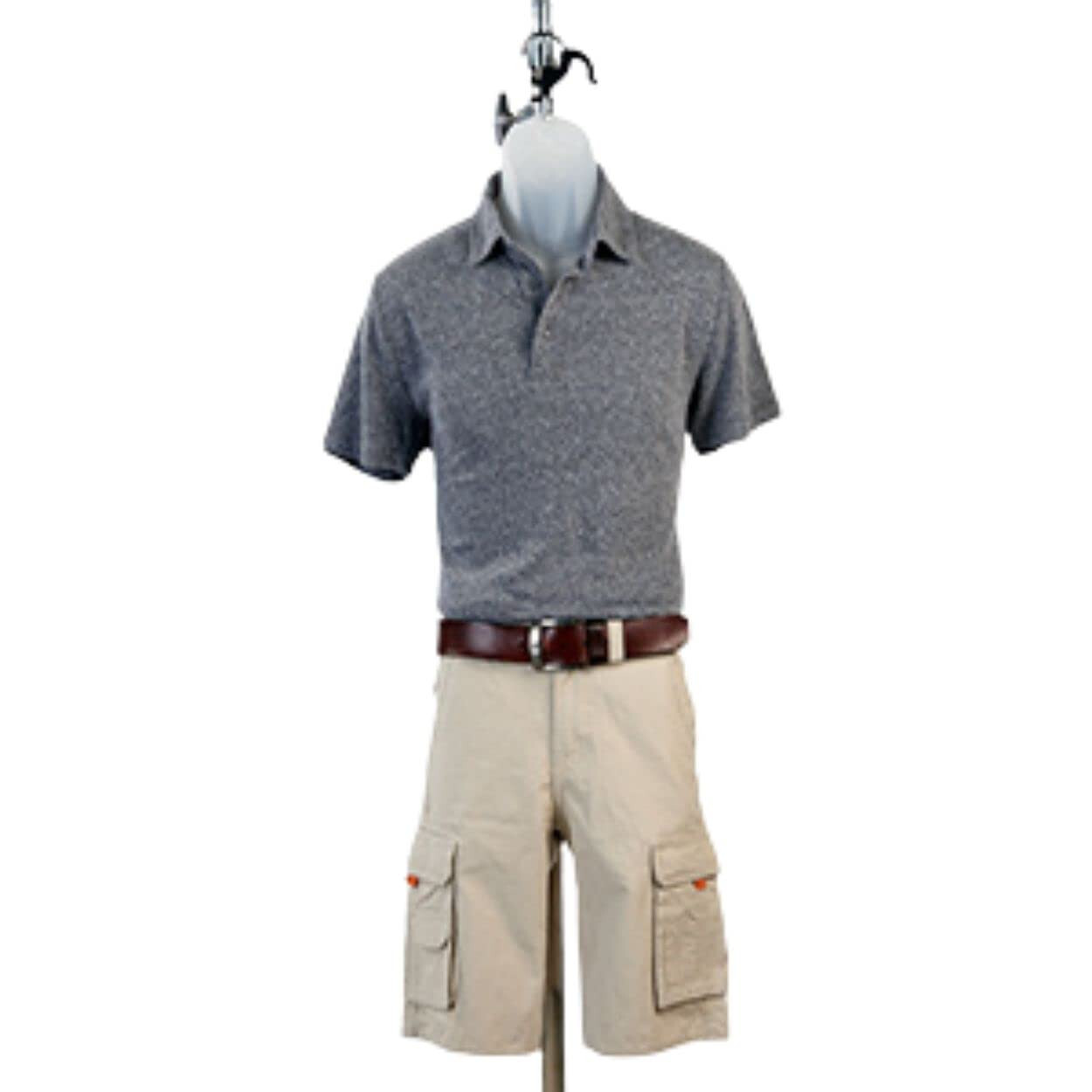 Clothing Display Torso Form Fits S – L Hanging Male Mannequin Frosted w Hook