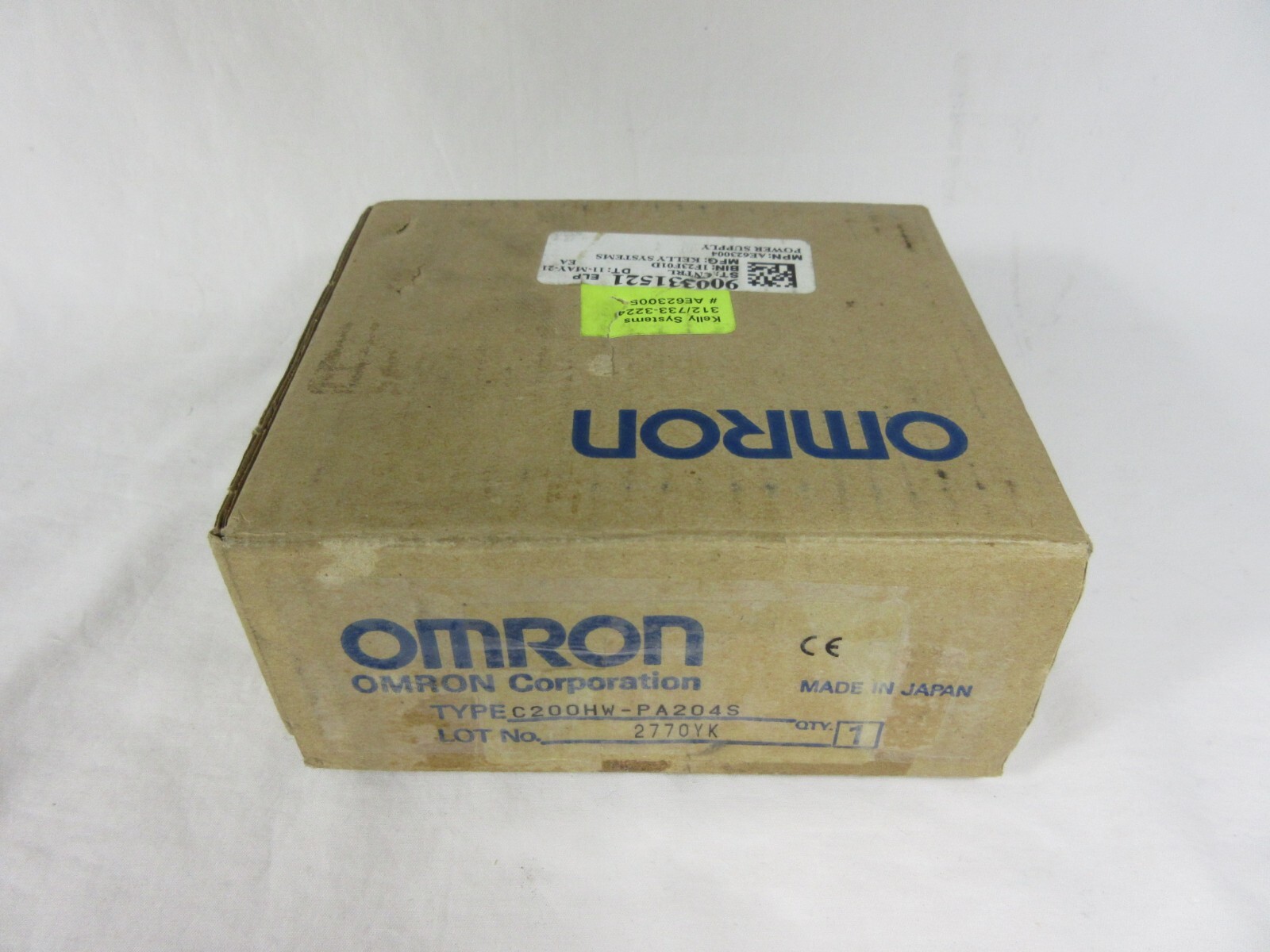 Omron, C220H, CS1 Series, Power Supply, C200HW-PA204S, New in Factory Box, NIB