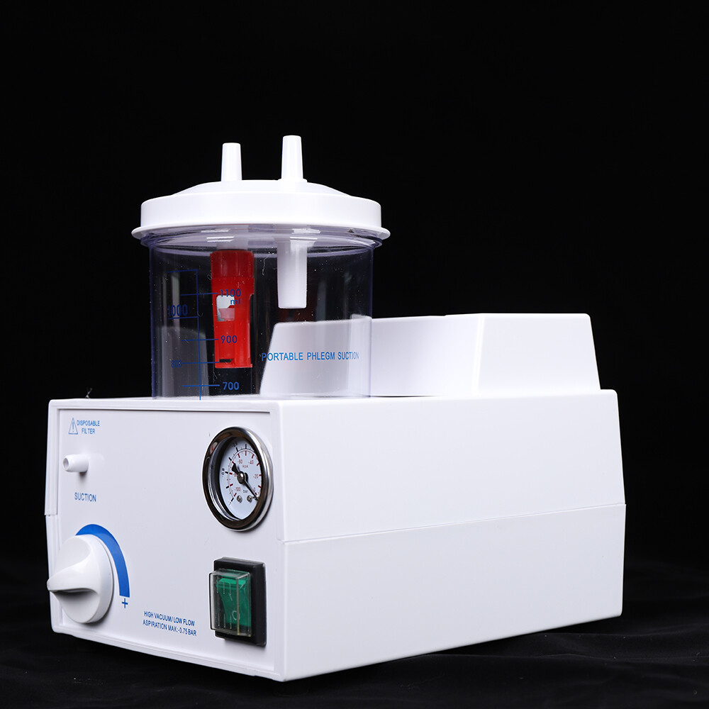 1000mL 90VA Emergency Quiet Vacuum Phlegm Medical Aspirator Suction Unit Machine