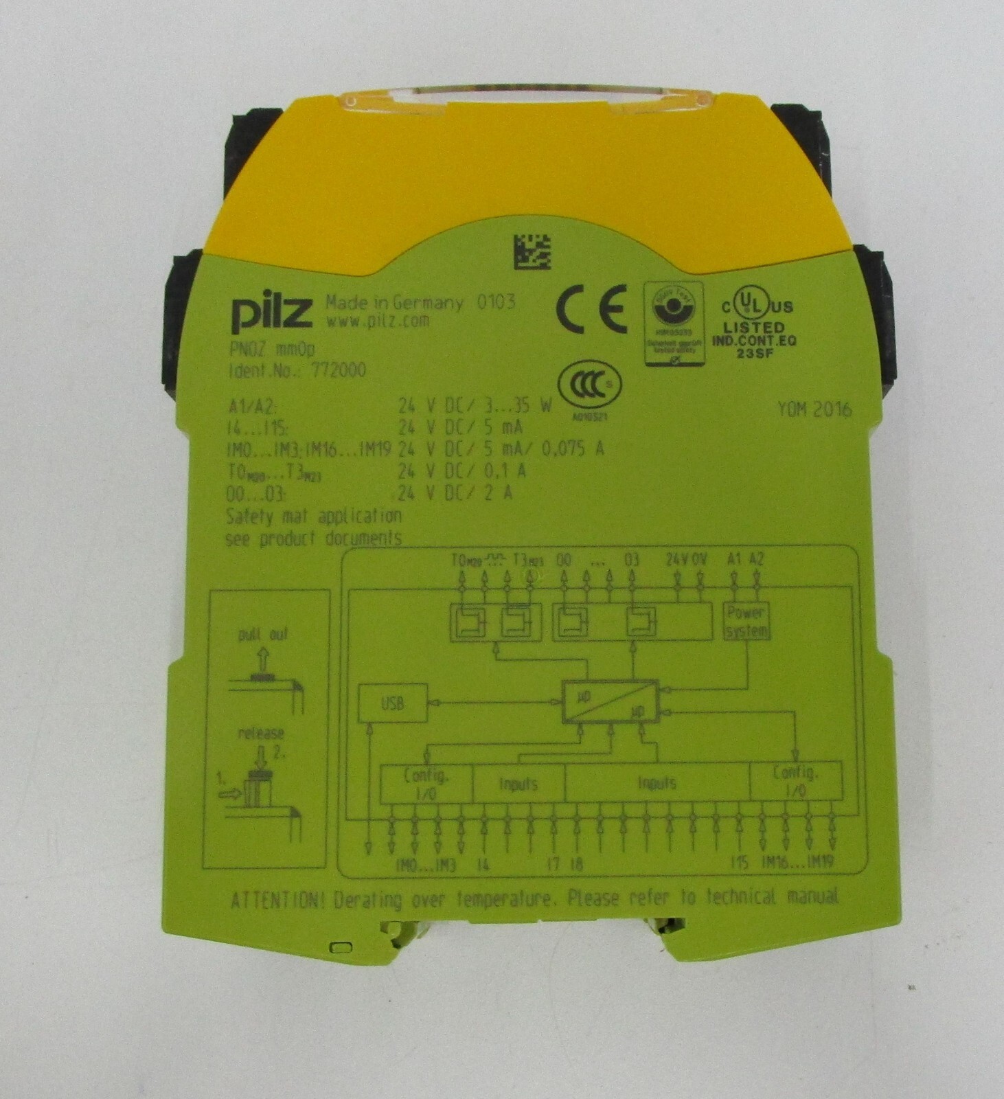 Pilz PNOZ mm0p Ident. No.: 772000