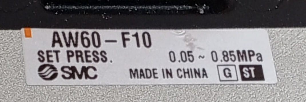 SMC AC60-F10D-1042 – AW60-F10 – VHS50-F10