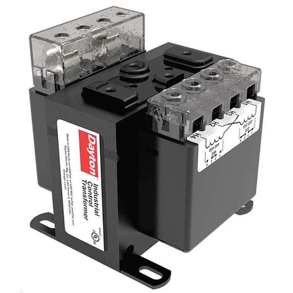 Dayton 31Eh58 Control Transformer, 75 Va, 24V Ac, 277V Ac