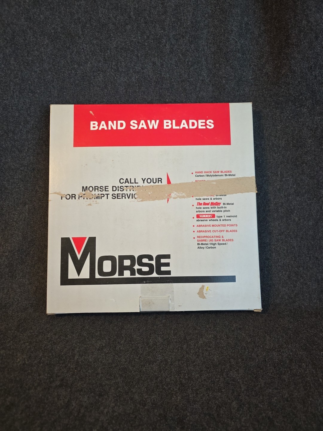 NEW MORSE Band Saw Blade: 1 Blade -G5195-105 IN X 3/4X 10 RAKER